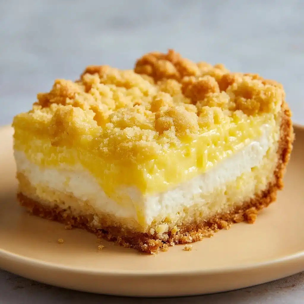 Lemon Cream Cheese Dump Cake Recipe - Recipe Image