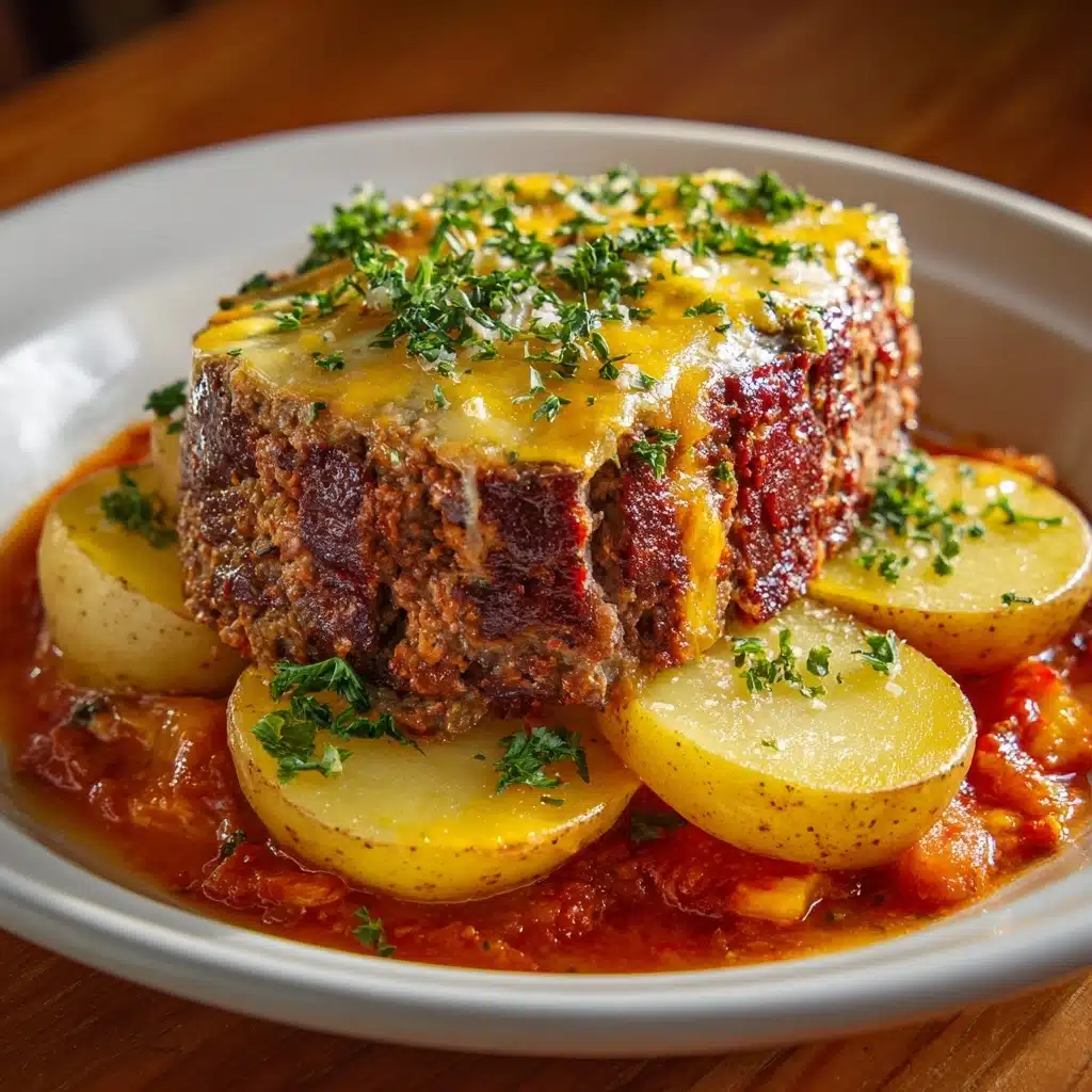 Loaded Potato Meatloaf Recipe - Recipe Image
