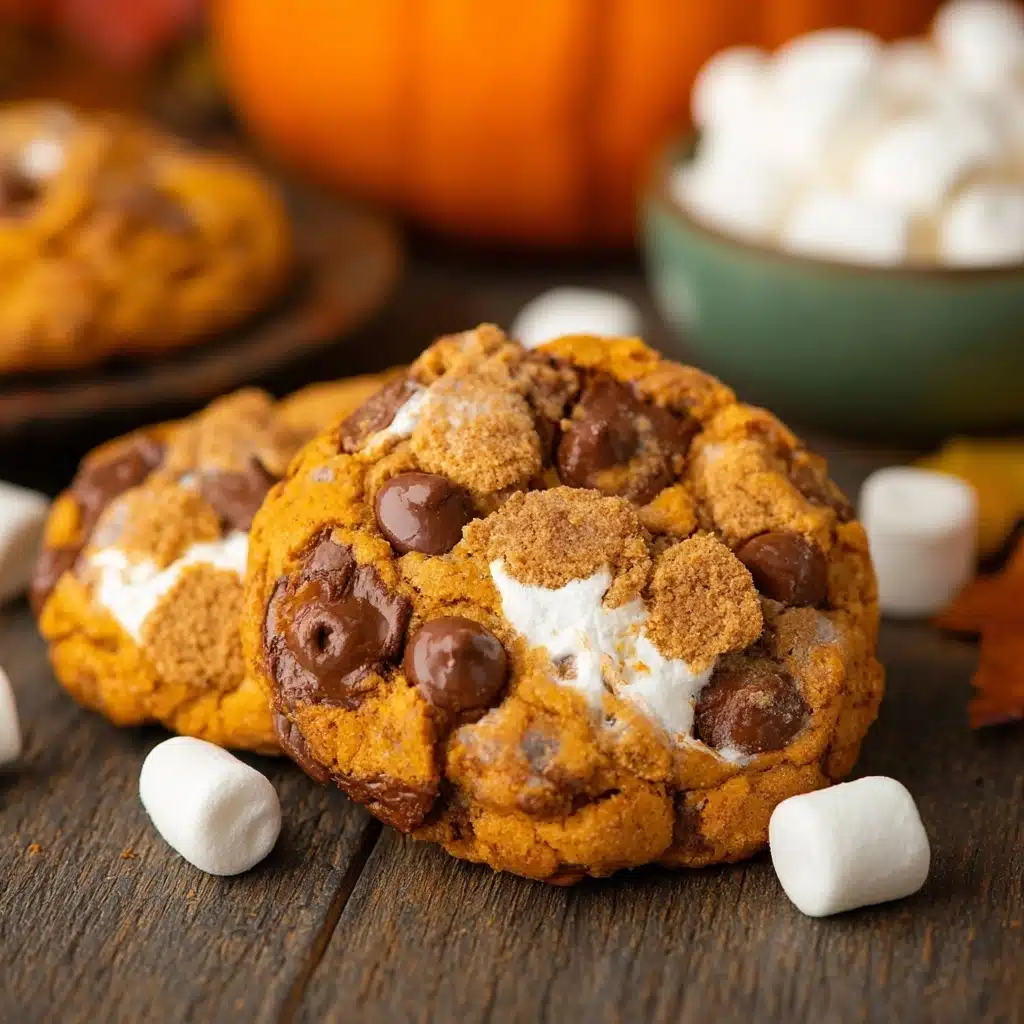 Pumpkin S'mores Cookies Recipe