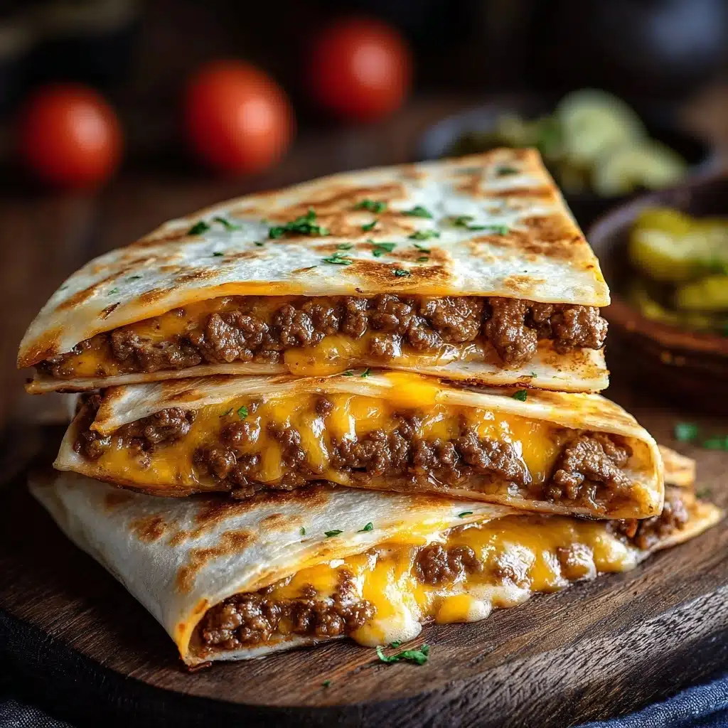 Smashburger Quesadillas Recipe - Recipe Image