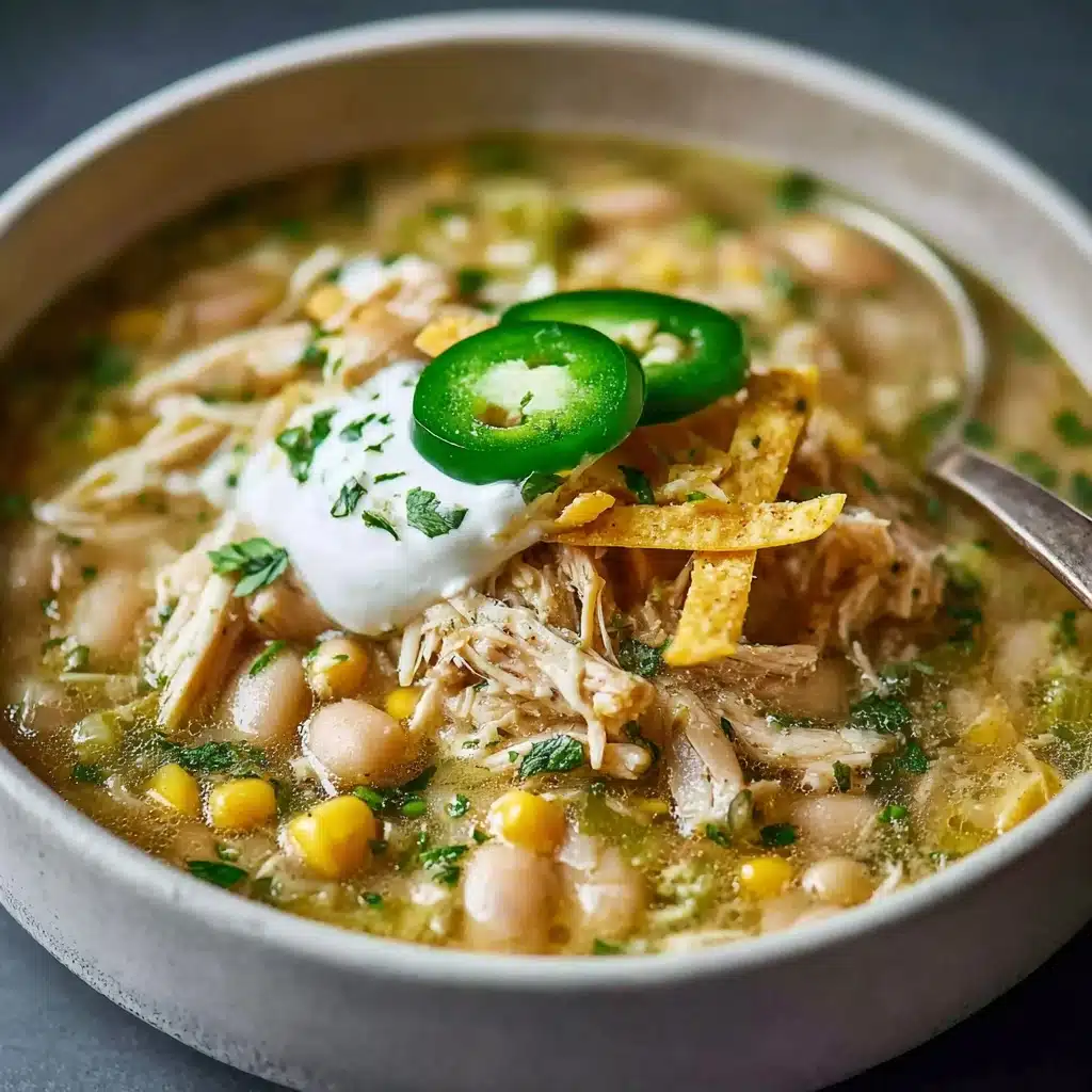 White Chicken Chili Crockpot Recipe