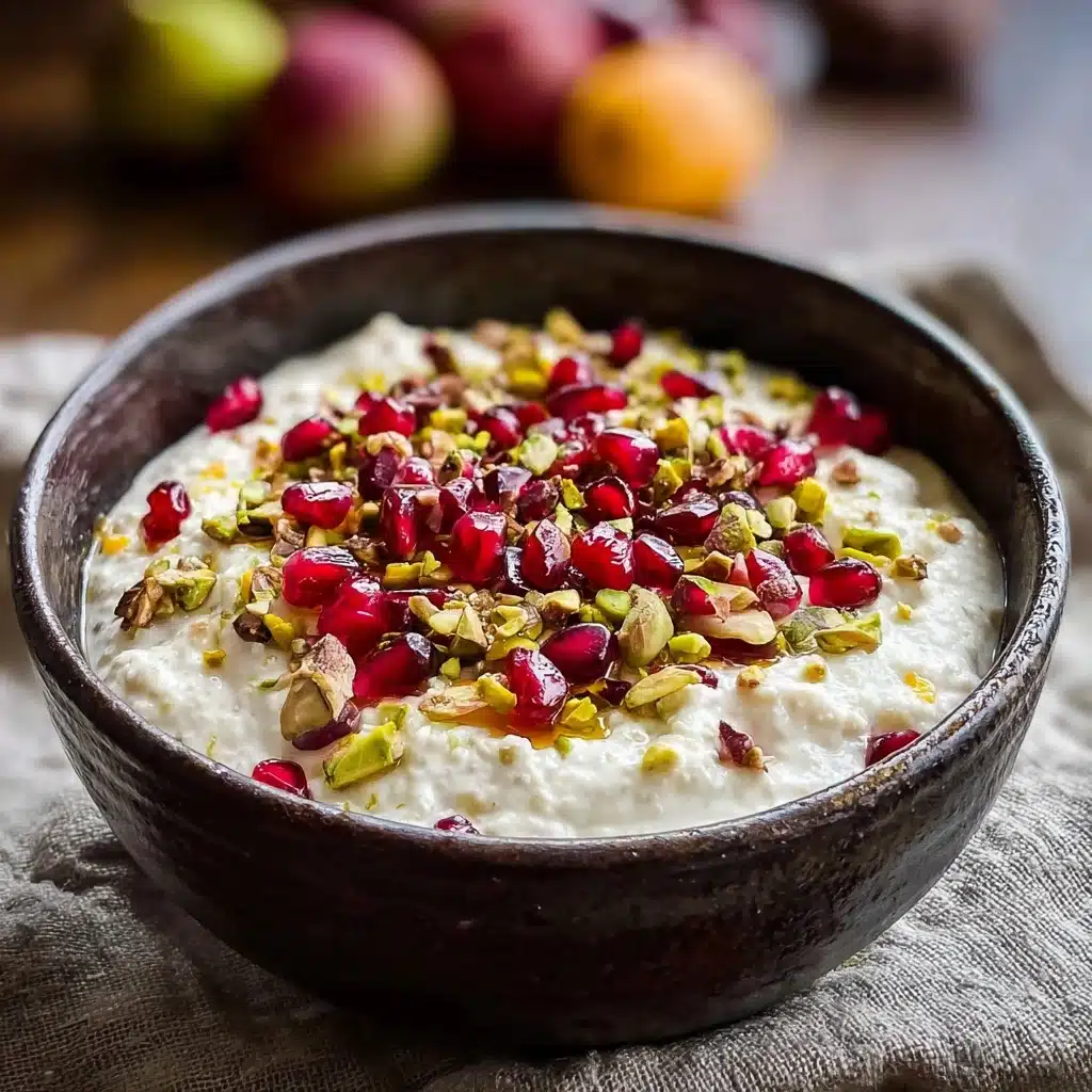 Pomegranate Pistachio Whipped Feta Recipe