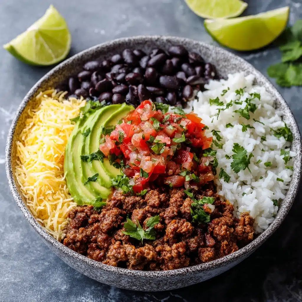 ground turkey taco bowls Recipe - Recipe Image
