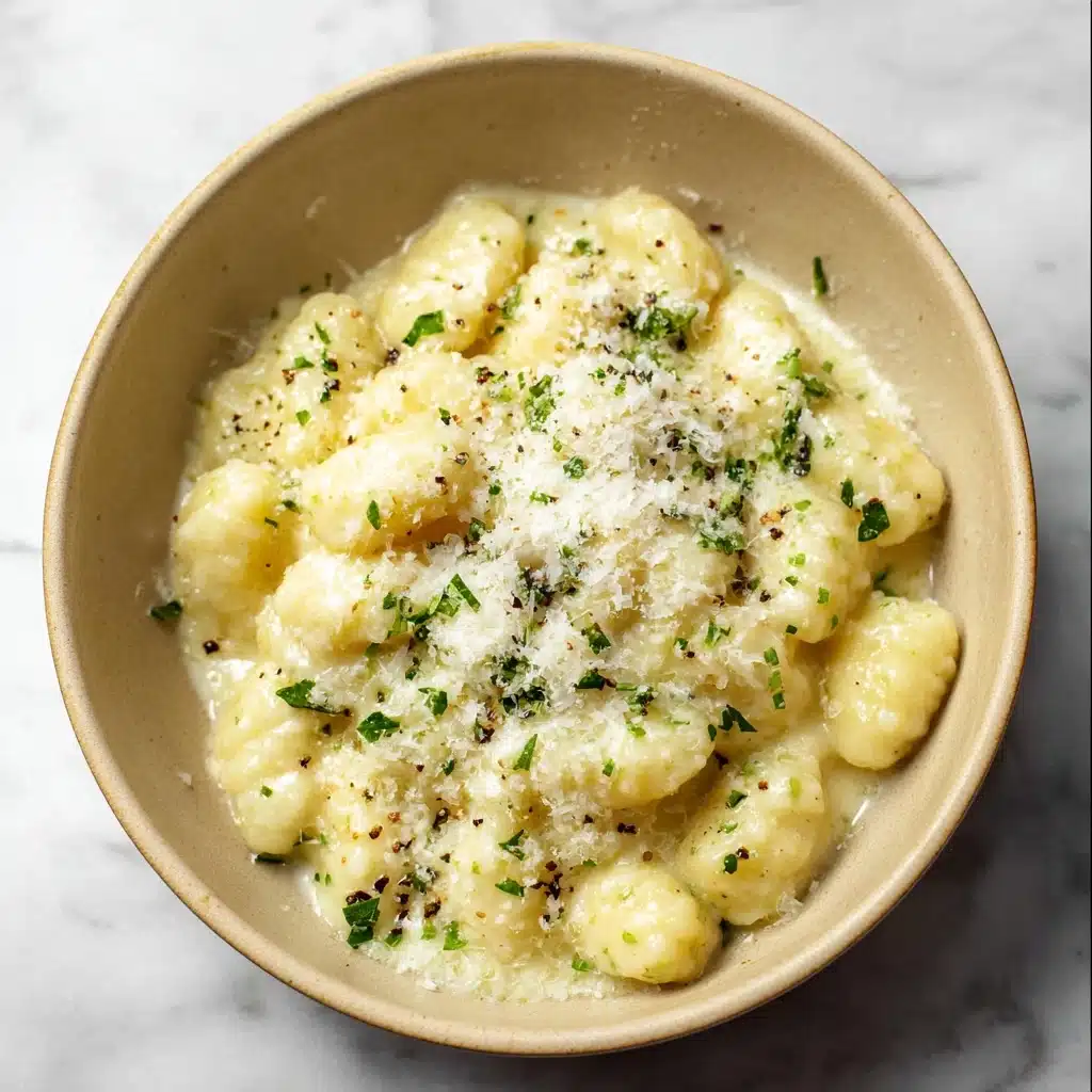Creamy Pesto Gnocchi Recipe - Recipe Image