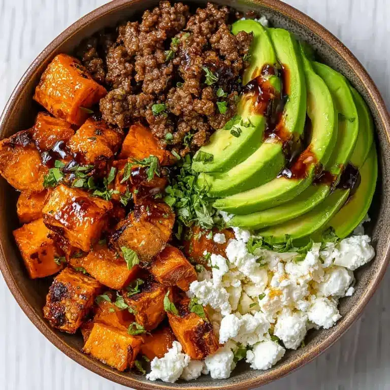 Ground Beef Hot Honey Bowl Recipe