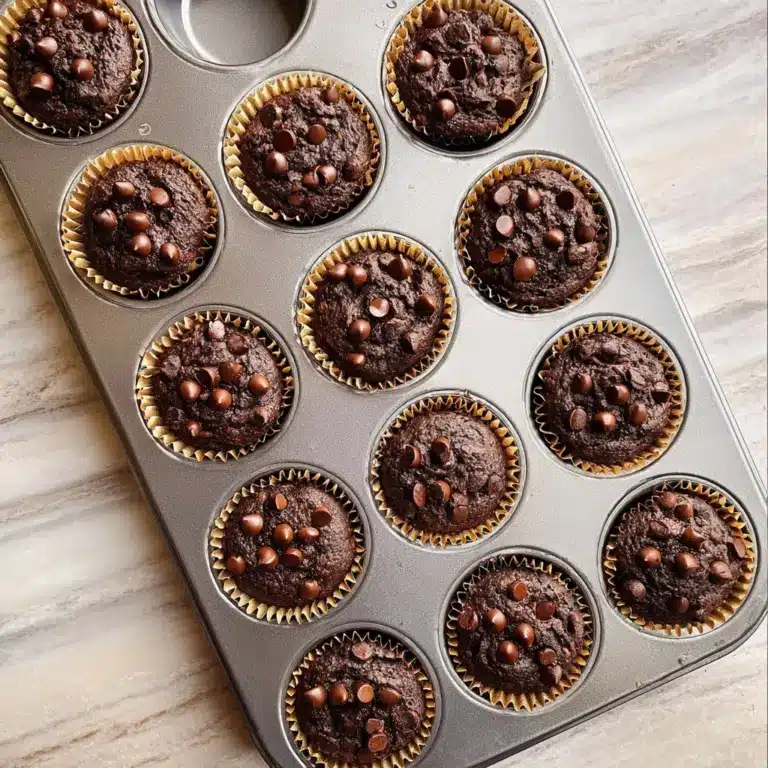 Paleo Chocolate Sweet Potato Muffins Recipe