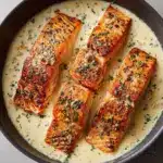 Creamy Garlic Salmon Recipe