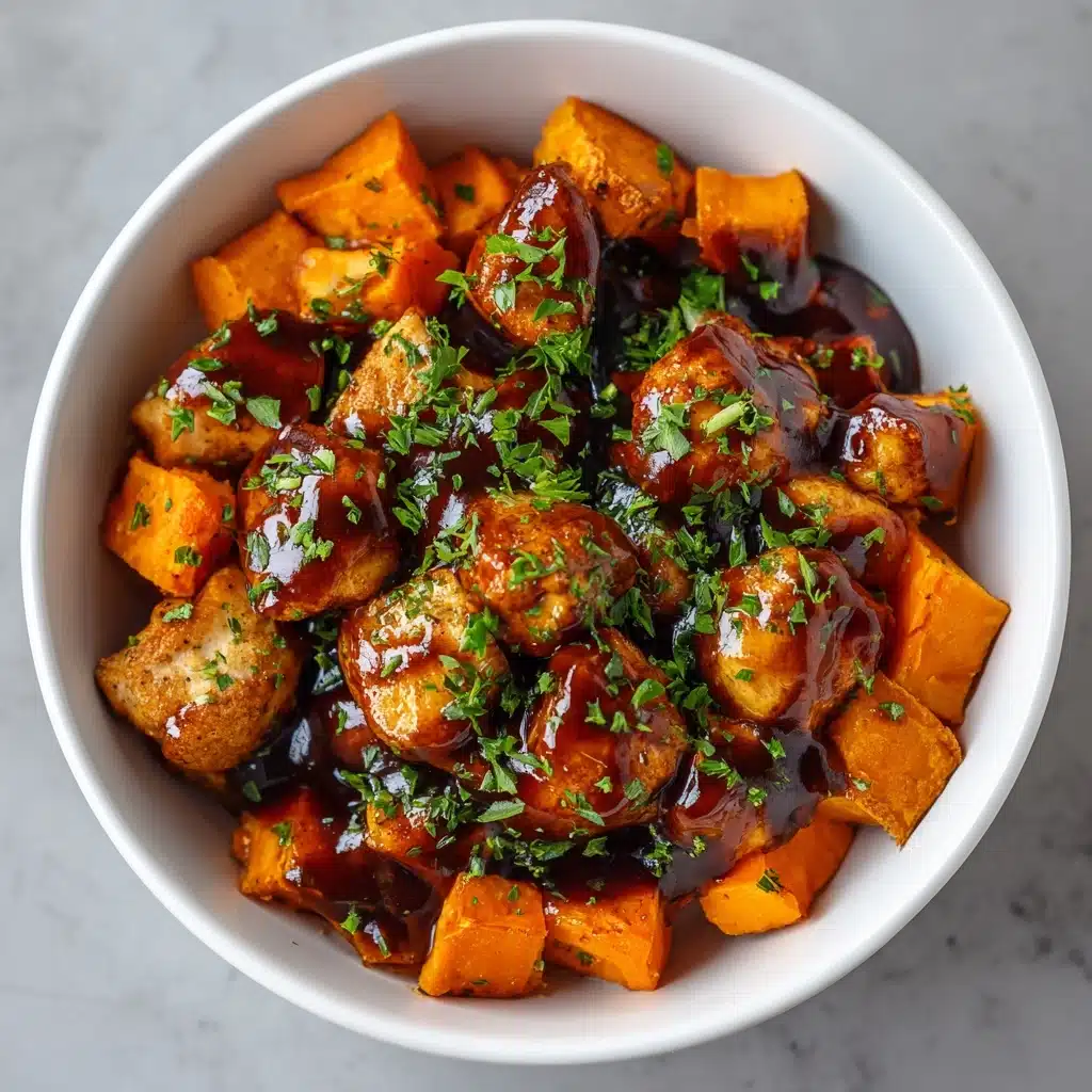 BBQ Chicken Sweet Potato Bowl Recipe