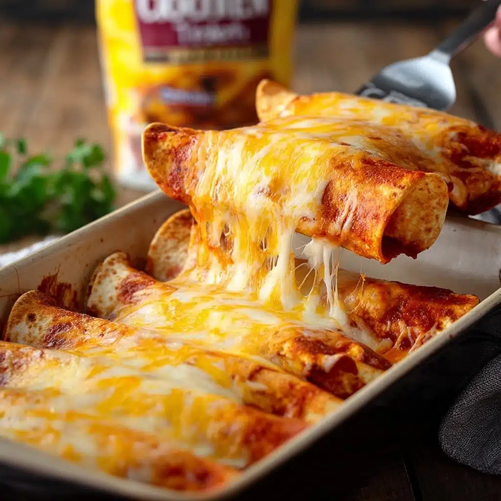 5 Ingredient Beef Enchiladas Recipe - Recipe Image