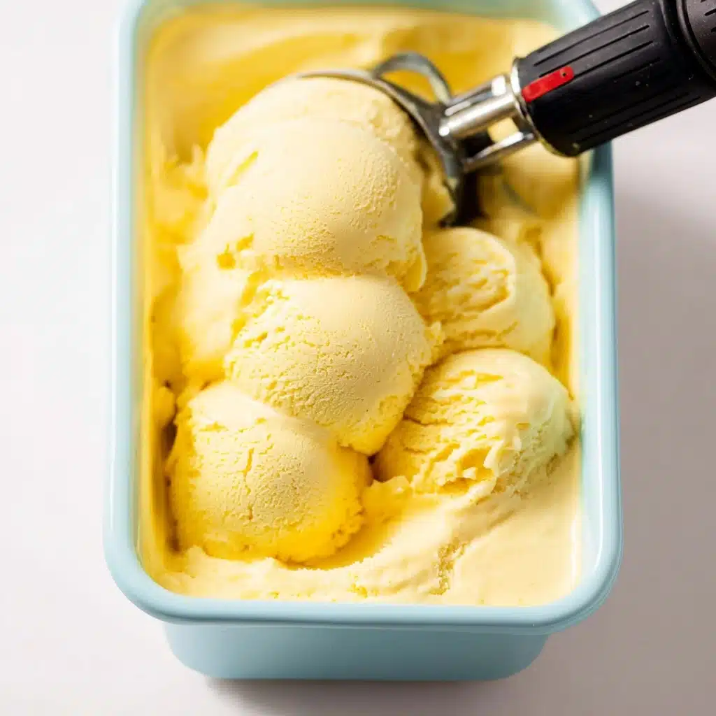 Coconut Mango Ice Cream Recipe - Recipe Image