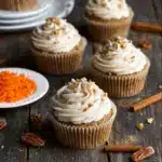 Vegan Carrot Cake Cupcakes Recipe