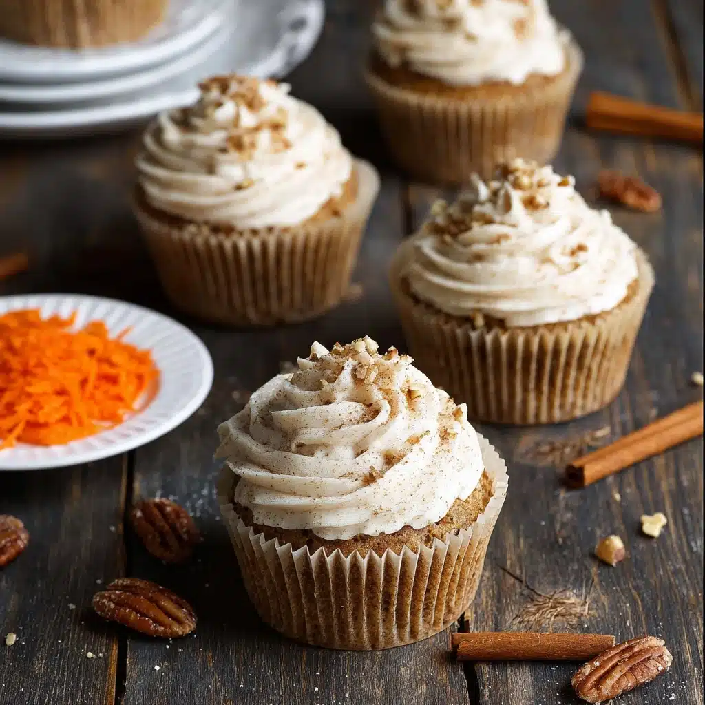 Vegan Carrot Cake Cupcakes Recipe