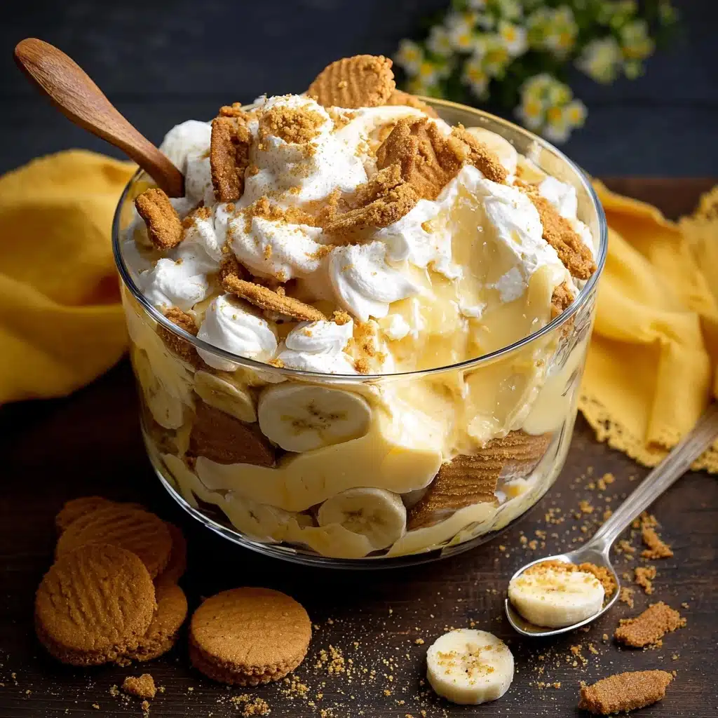 The Best Biscoff Banana Pudding with Caramel Recipe
