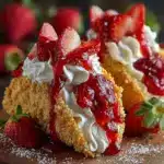 Strawberry Crunch Cheesecake Tacos Recipe