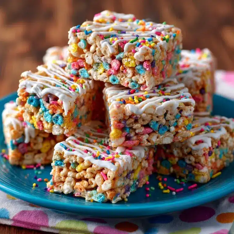 Funfetti Marshmallow Popcorn Treats Recipe
