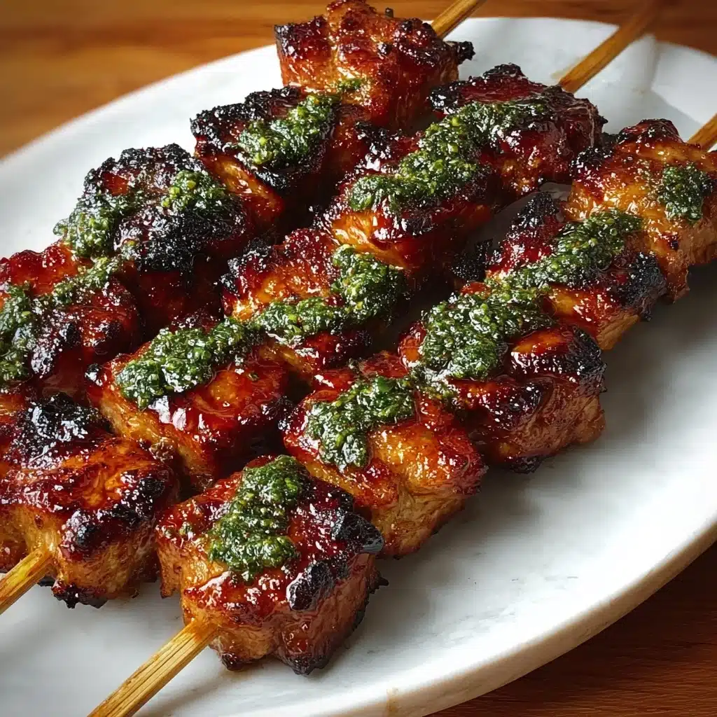 Grilled Thai Coconut Chicken Skewers Recipe