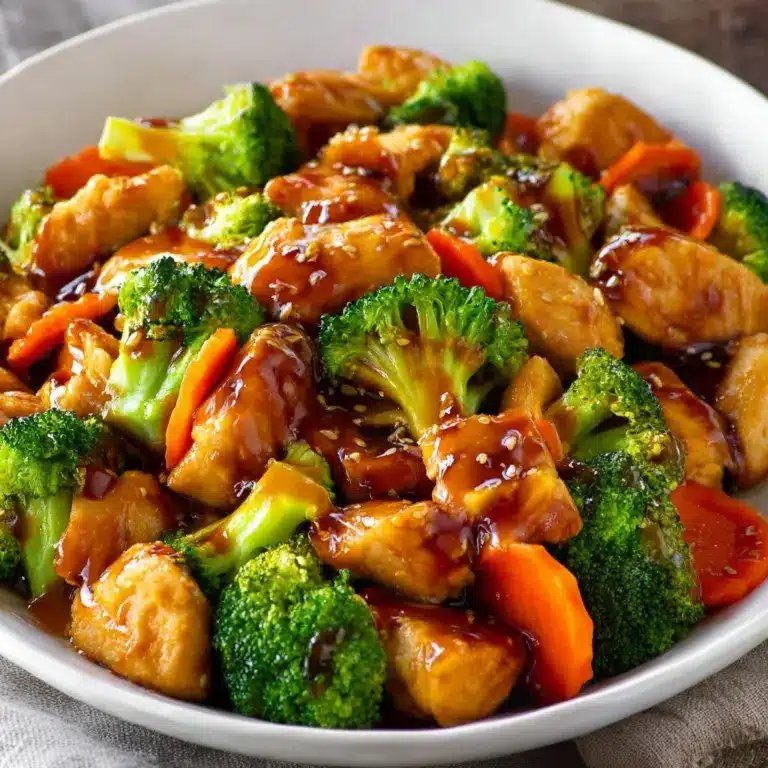 Honey Garlic Chicken Stir Fry Recipe