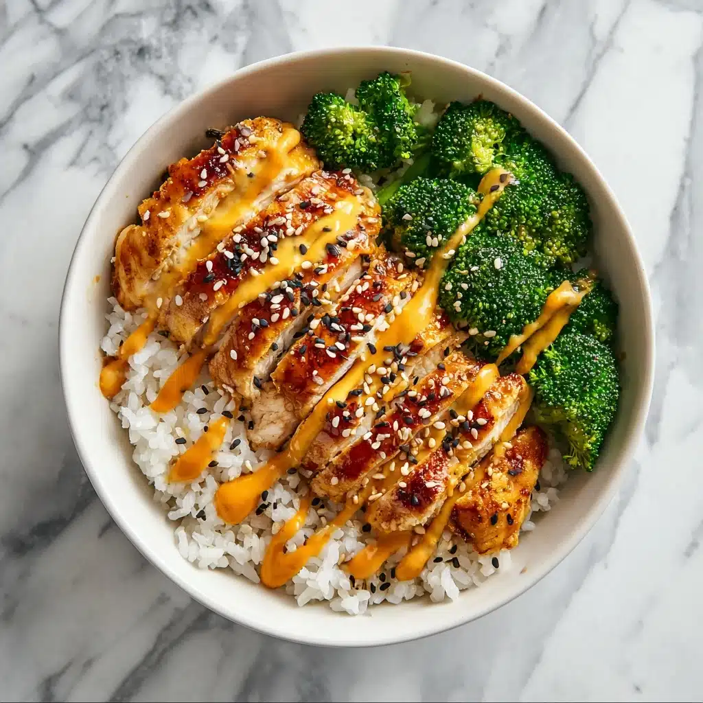 Sticky Chicken Bowls Recipe