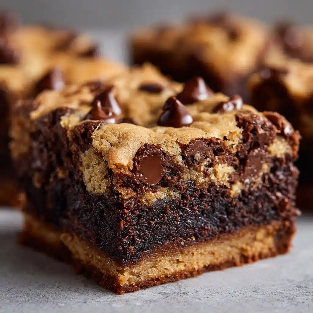 Chocolate Chip Cookie Brownies Recipe - Recipe Image