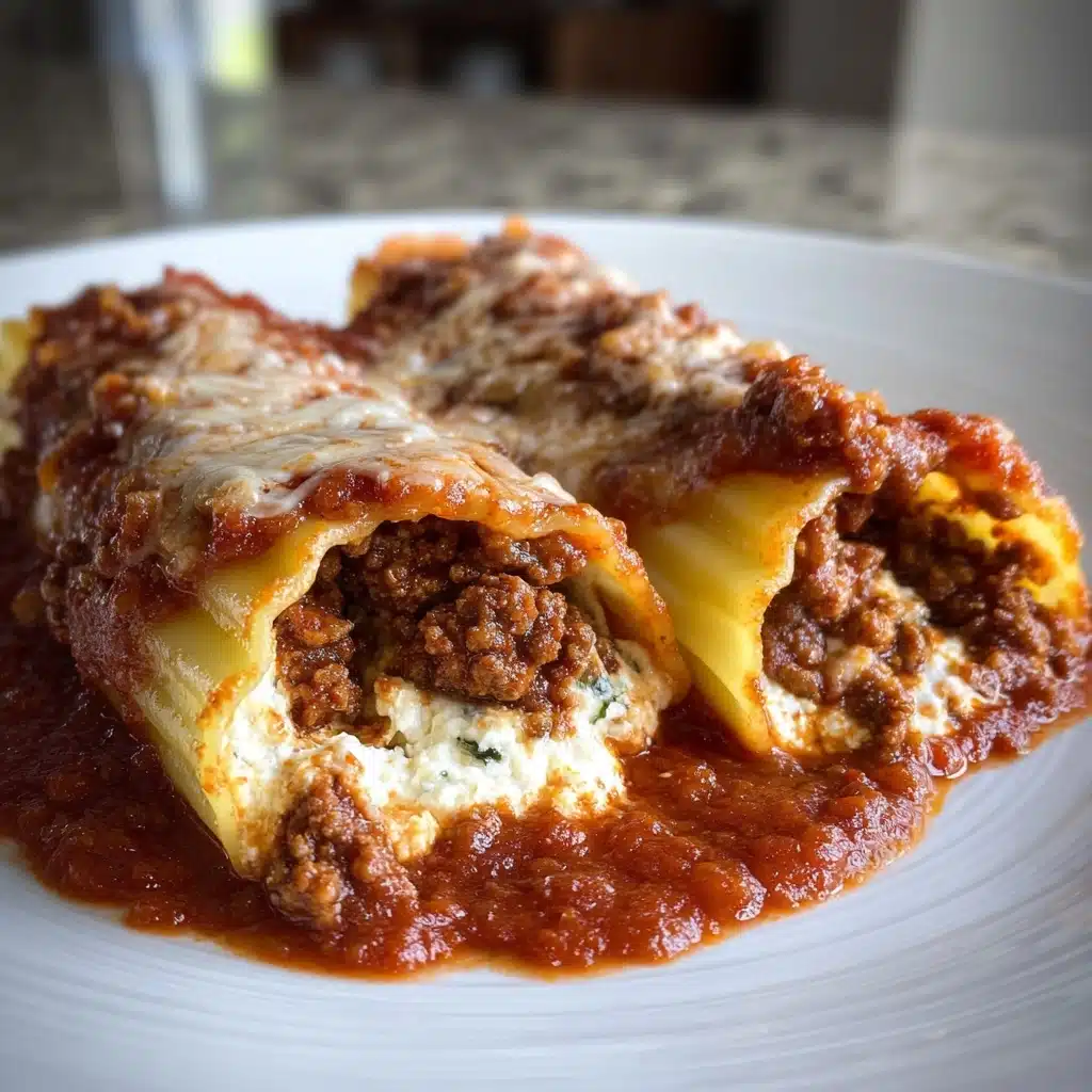 Irresistible 12-Stuffed Manicotti Meat Sauce Perfection Recipe