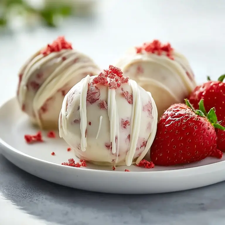 Strawberry Cheesecake Protein Balls Recipe