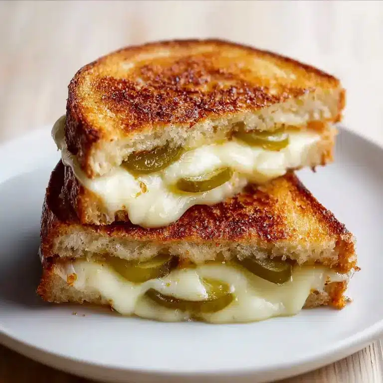Crispy Dill Pickle Grilled Cheese Sandwich - theamazingfood Recipe