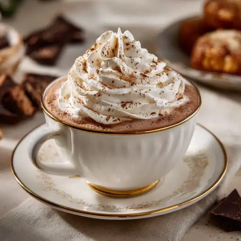 Paris Hot Chocolate (Chocolat Chaud) Recipe