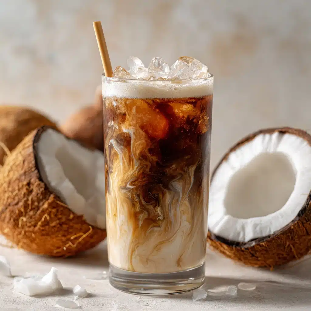 Honey Coconut Cold Coffee Recipe - Recipe Image