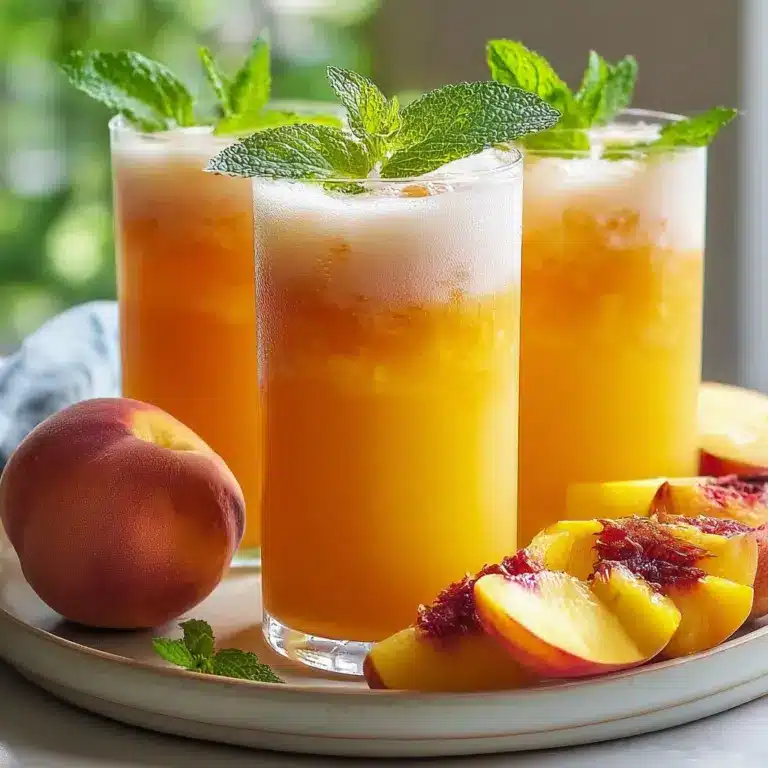Refreshing Peach Lemonade Recipe