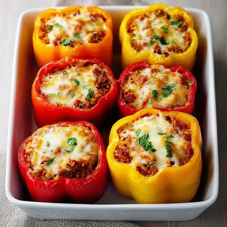 Easy Stuffed Bell Peppers Recipe