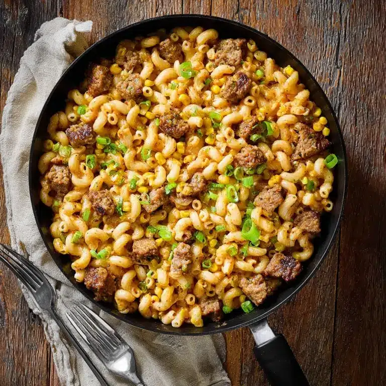 Blackened Shrimp Cavatappi Recipe