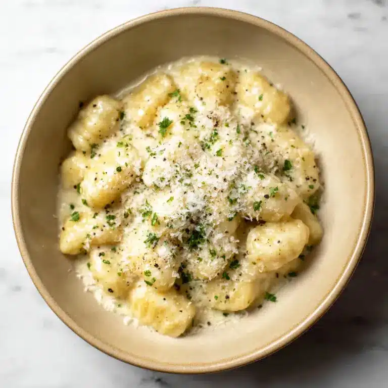 Creamy Pesto Gnocchi Recipe