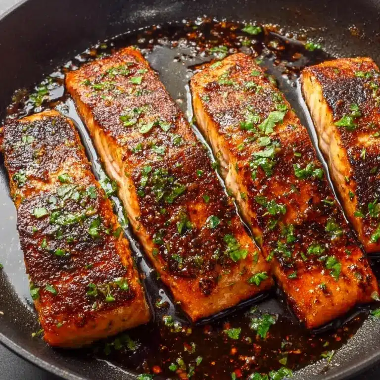 Cajun Honey Butter Salmon Recipe