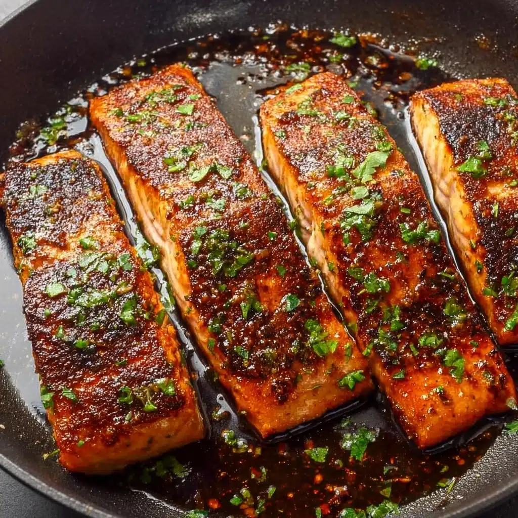 Cajun Honey Butter Salmon Recipe