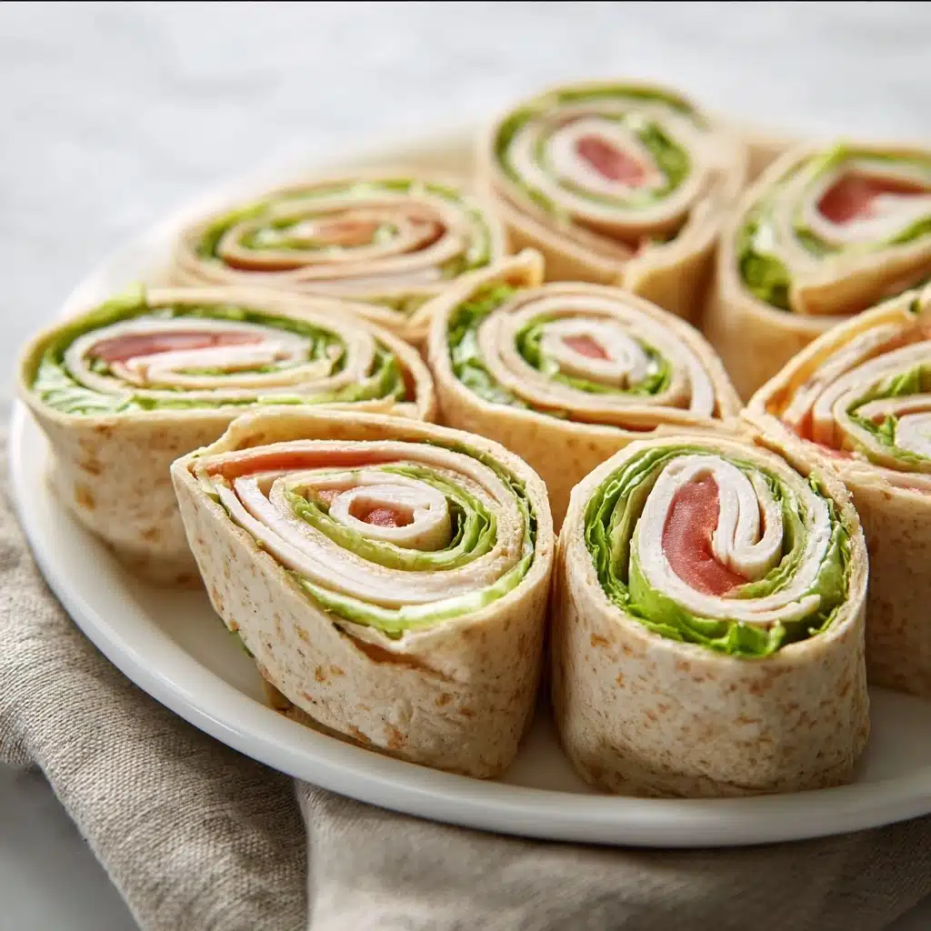 Turkey Pesto Tortilla Pinwheels Recipe