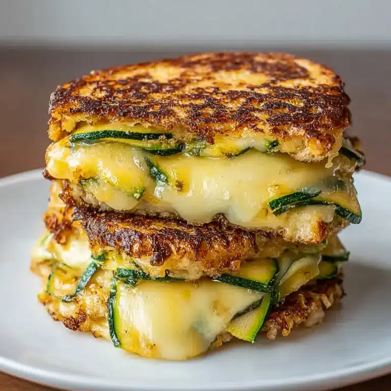 Zucchini Grilled Cheese: Irresistible Garlic Butter Recipe