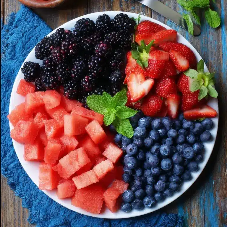 Berry Watermelon Salad With Honey Lime Dressing Recipe