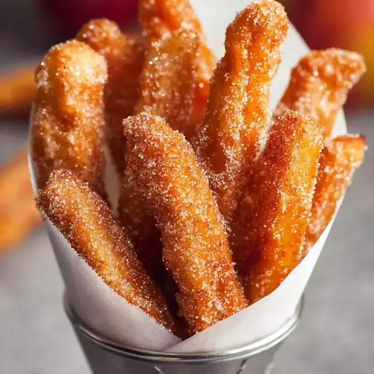 Crispy Air Fryer Apple Fries Recipe