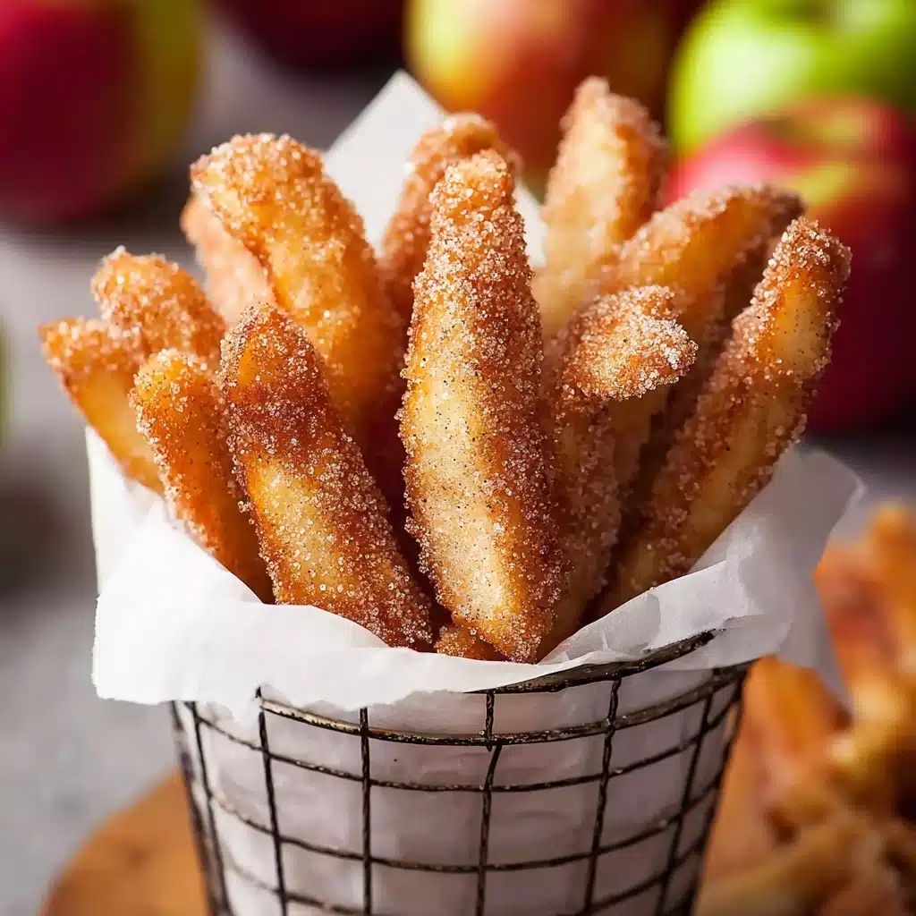 Crispy Air Fryer Apple Fries Recipe - Recipe Image