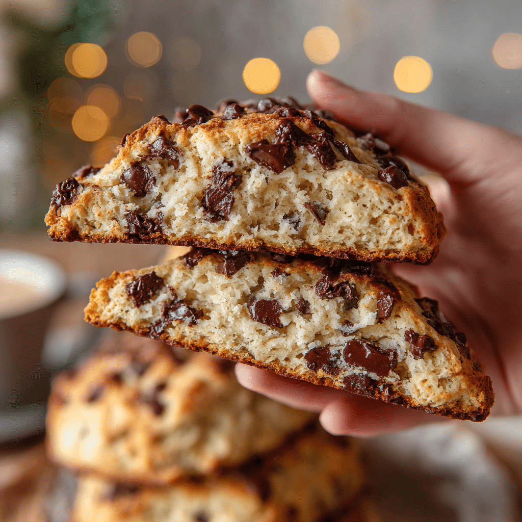Chocolate Chip Scones Recipe - Recipe Image