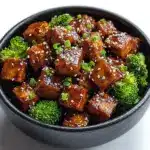 Crispy Honey Garlic Tofu Recipe
