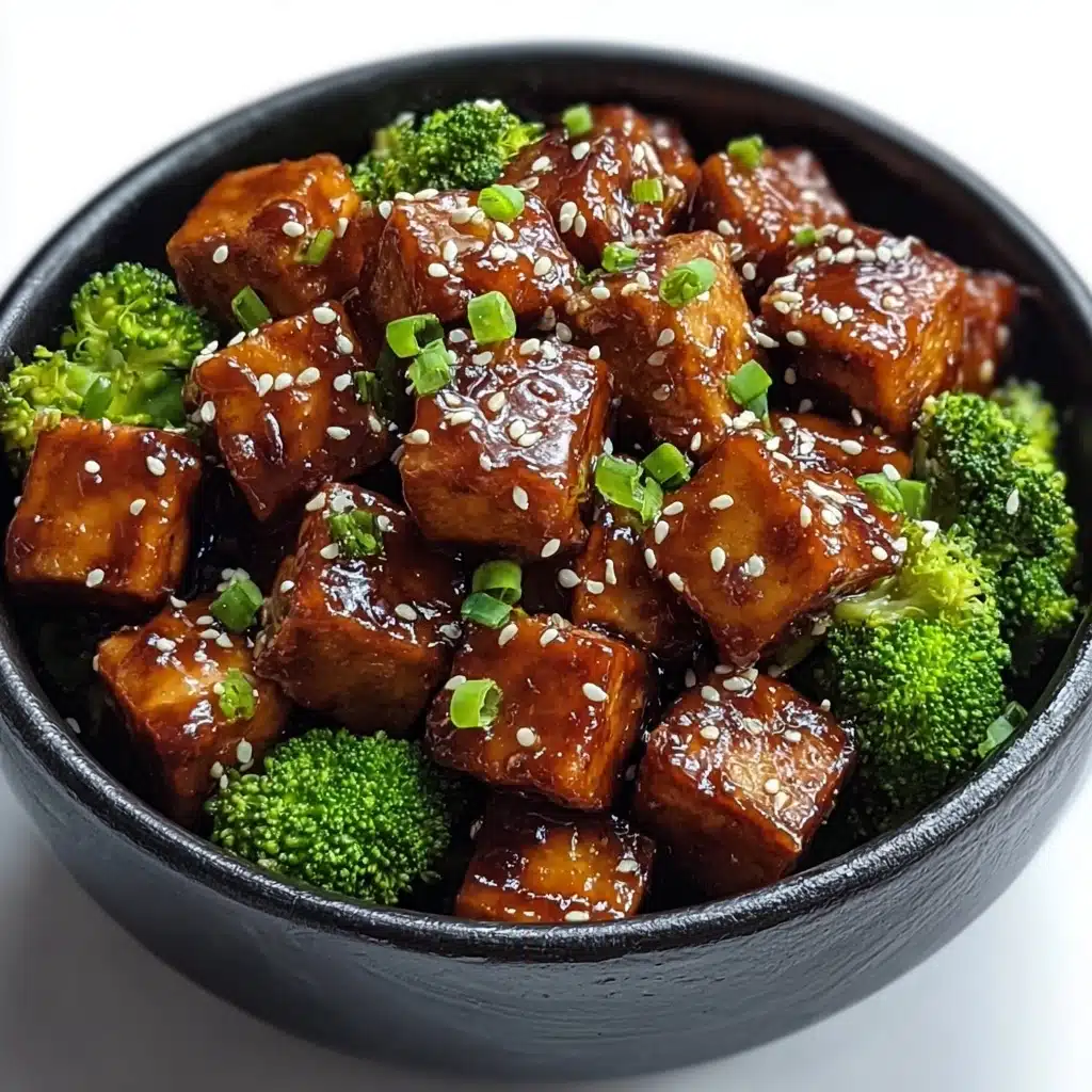 Crispy Honey Garlic Tofu Recipe