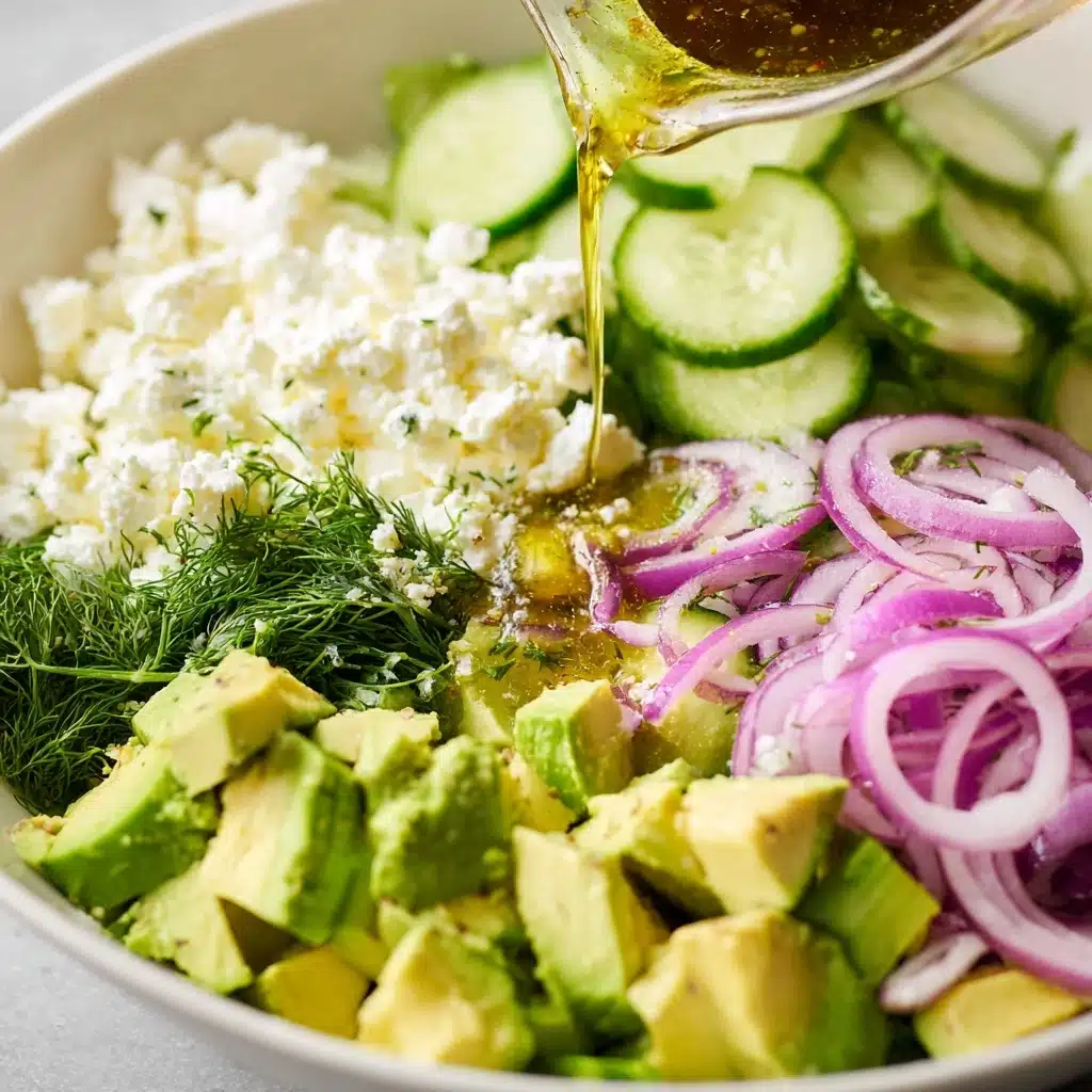 Cucumber Feta Salad Recipe - Recipe Image