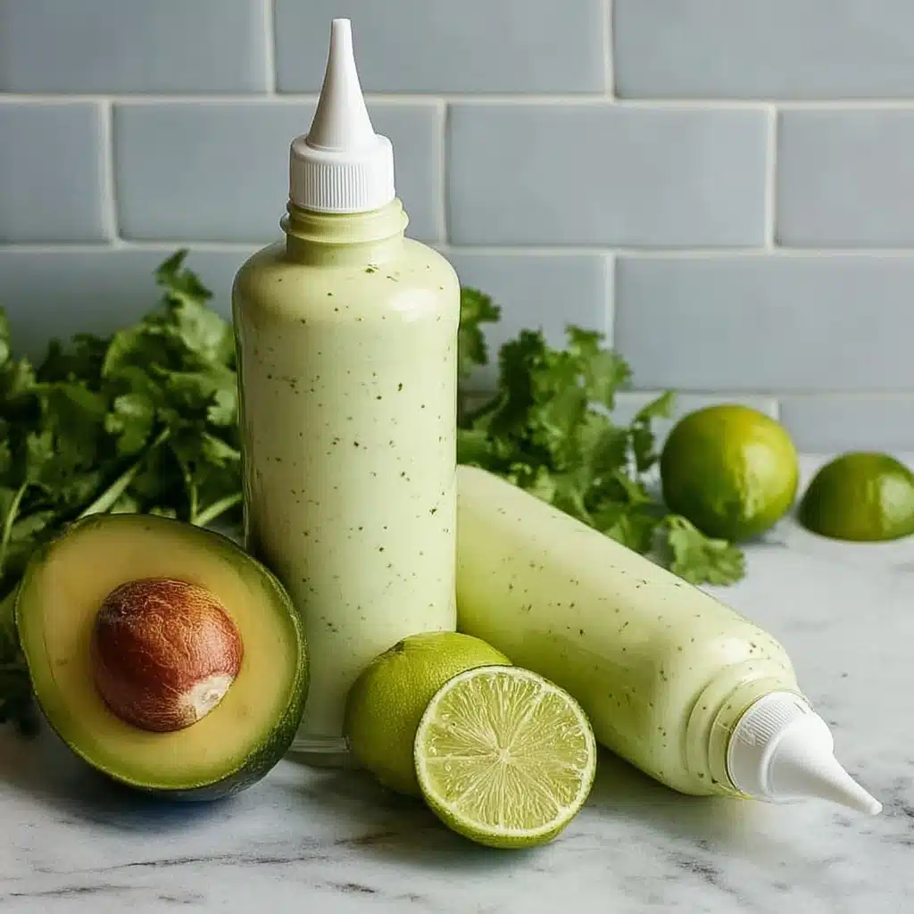 Easy Avocado Lime Crema Recipe - Recipe Image