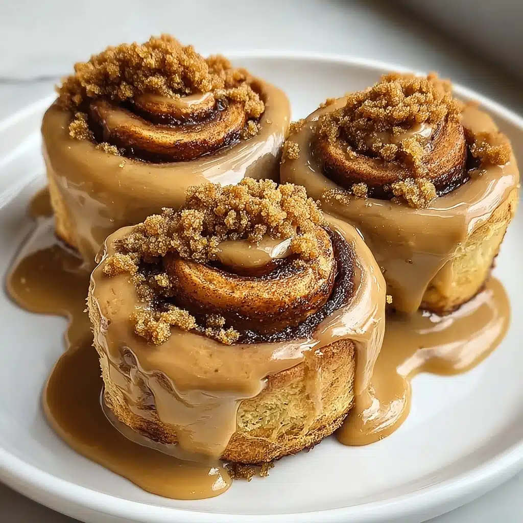 Biscoff Cookie Butter Cinnamon Rolls Recipe - Recipe Image