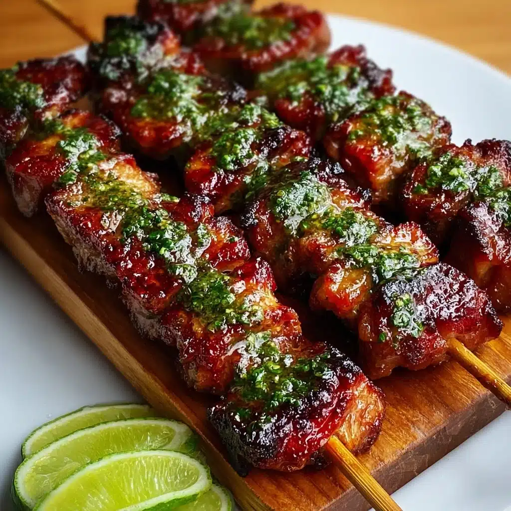 Grilled Thai Coconut Chicken Skewers Recipe - Recipe Image