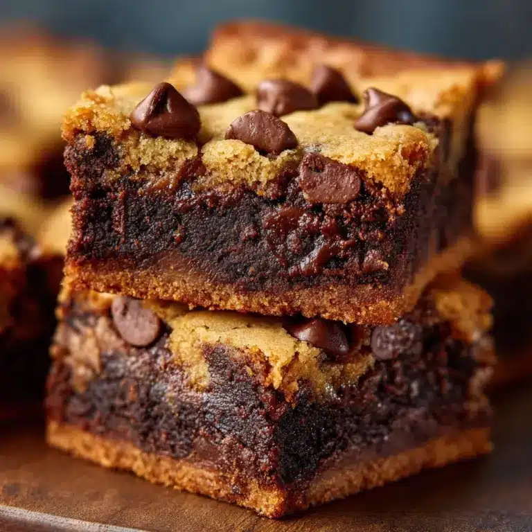 Chocolate Chip Cookie Brownies Recipe