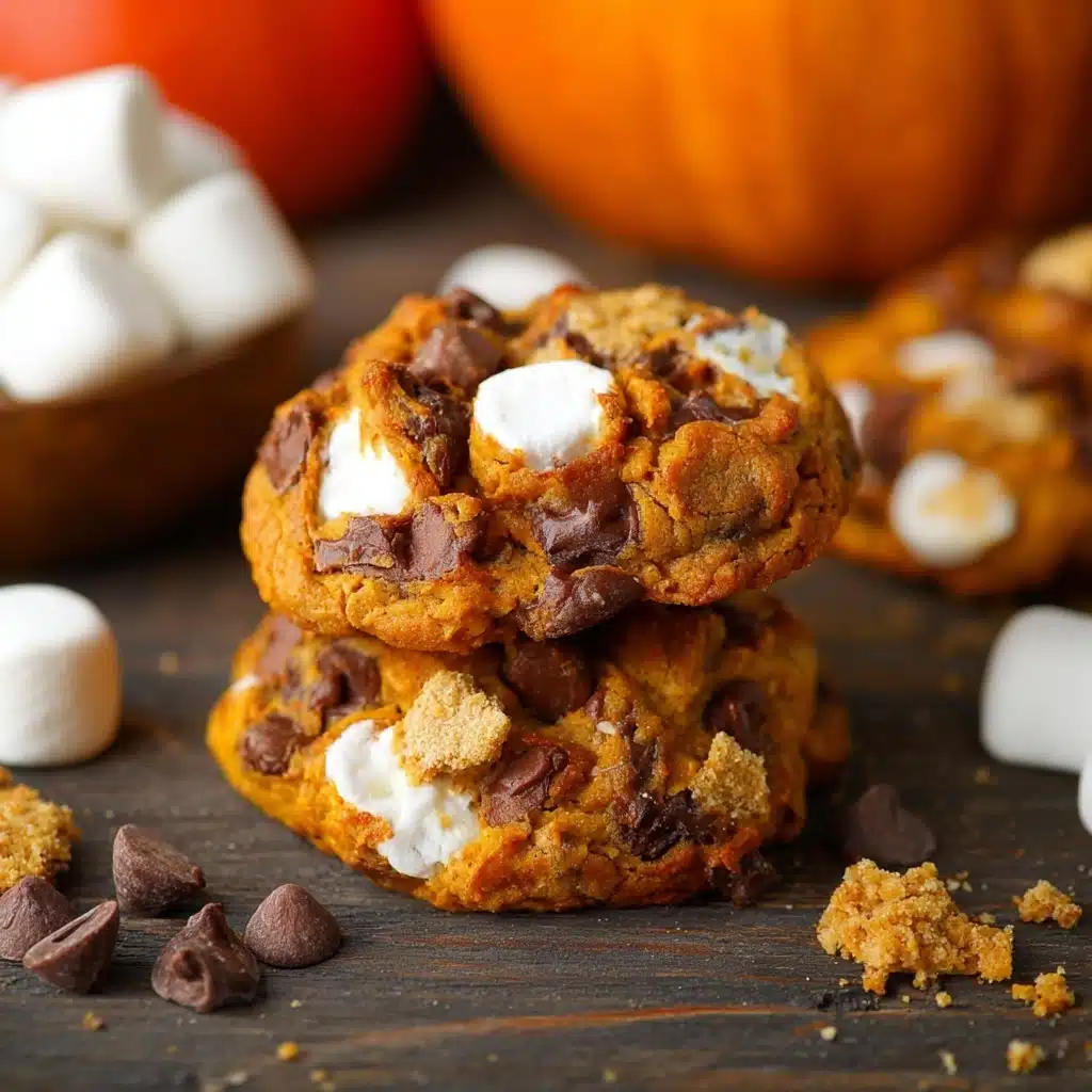 Pumpkin S'mores Cookies Recipe - Recipe Image
