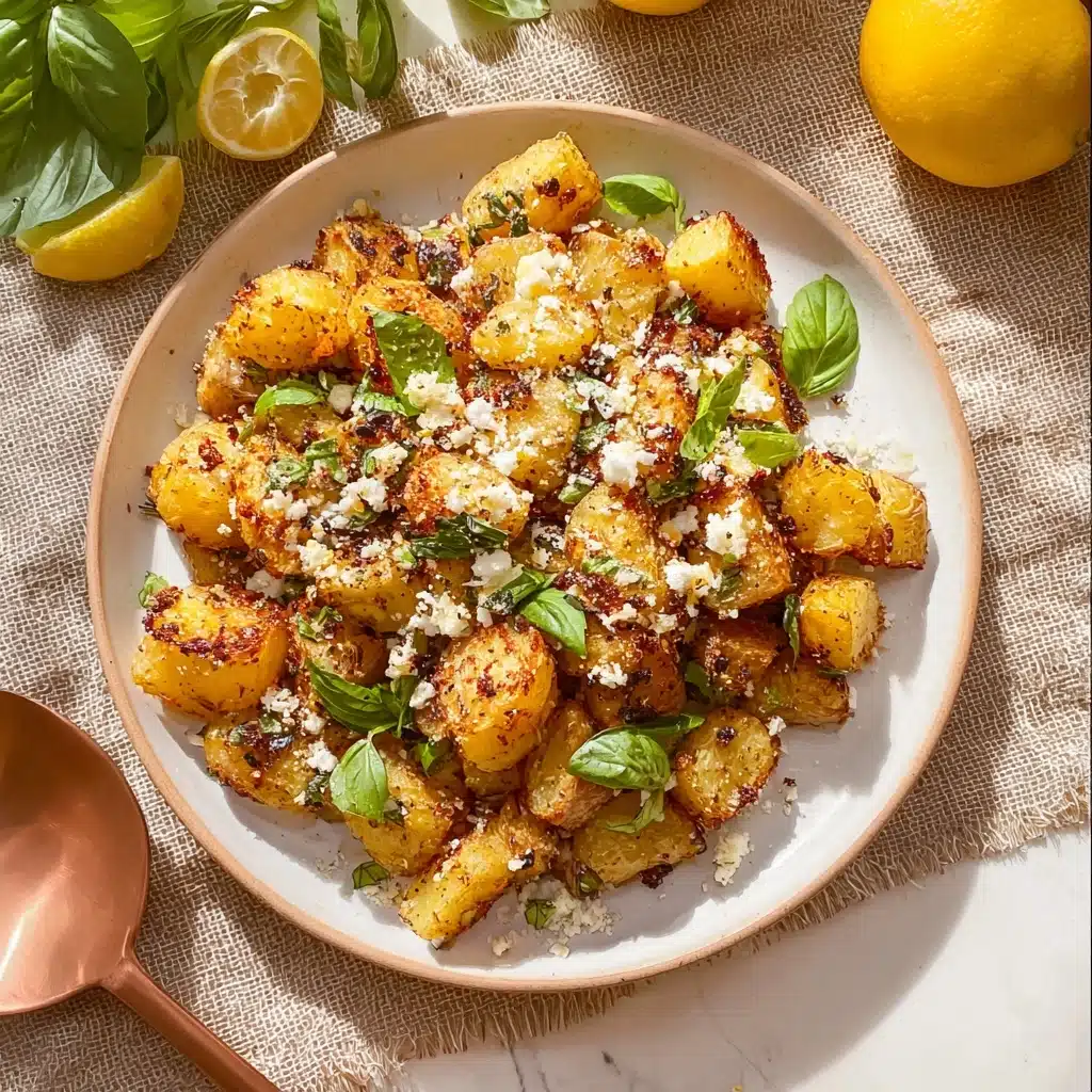 Baked Feta Potatoes Recipe - Recipe Image