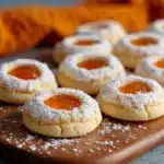 Apricot Almond Thumbprint Cookies Recipe